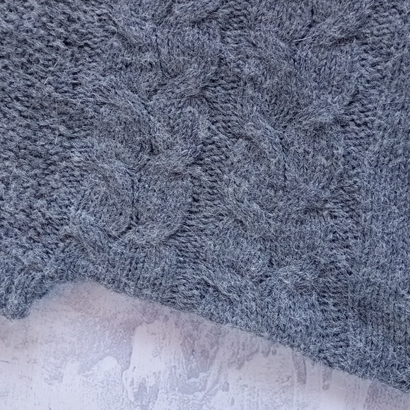 ChiaraMente Made In Italy Alpaca Wool Turtleneck Sweater/Vest - Picture 3 of 4